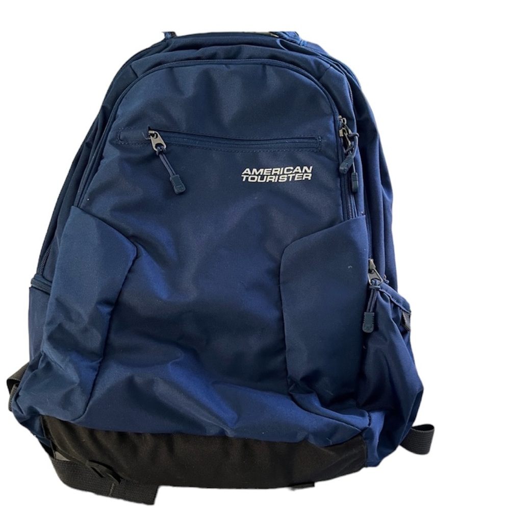 American Tourister computer backpack.
